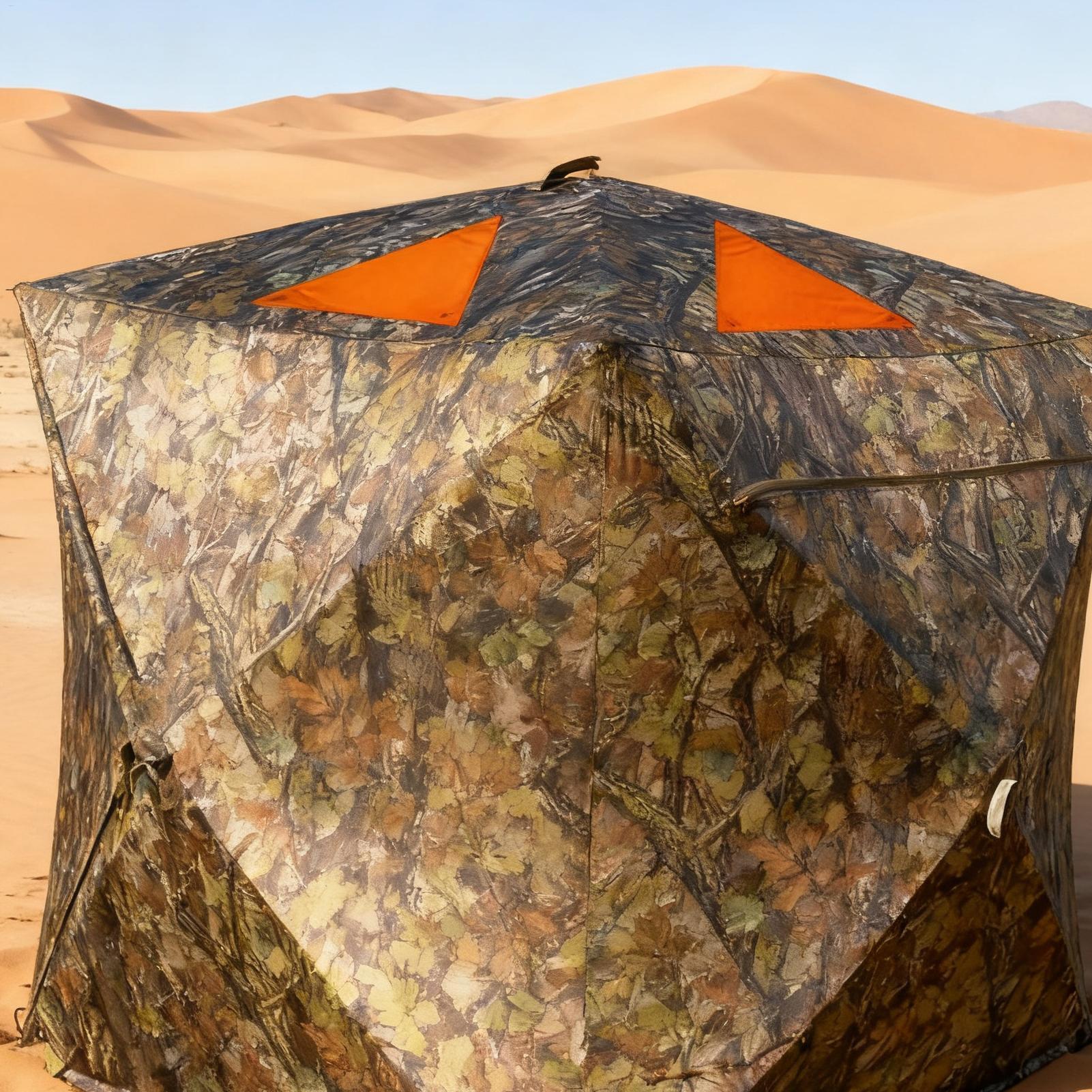 Hunting Blind Orange Markers M - đánh giá và giá Outdoor Hunting Tent