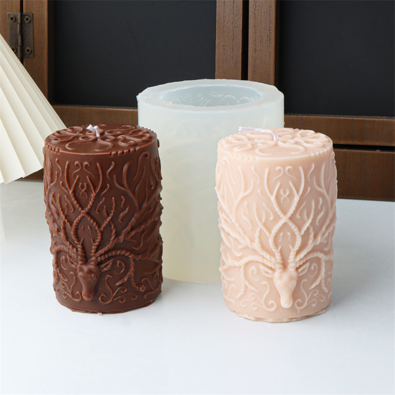 3D Columnar Xmas Deer Horn Can - đánh giá và giá Elk Bugle Call