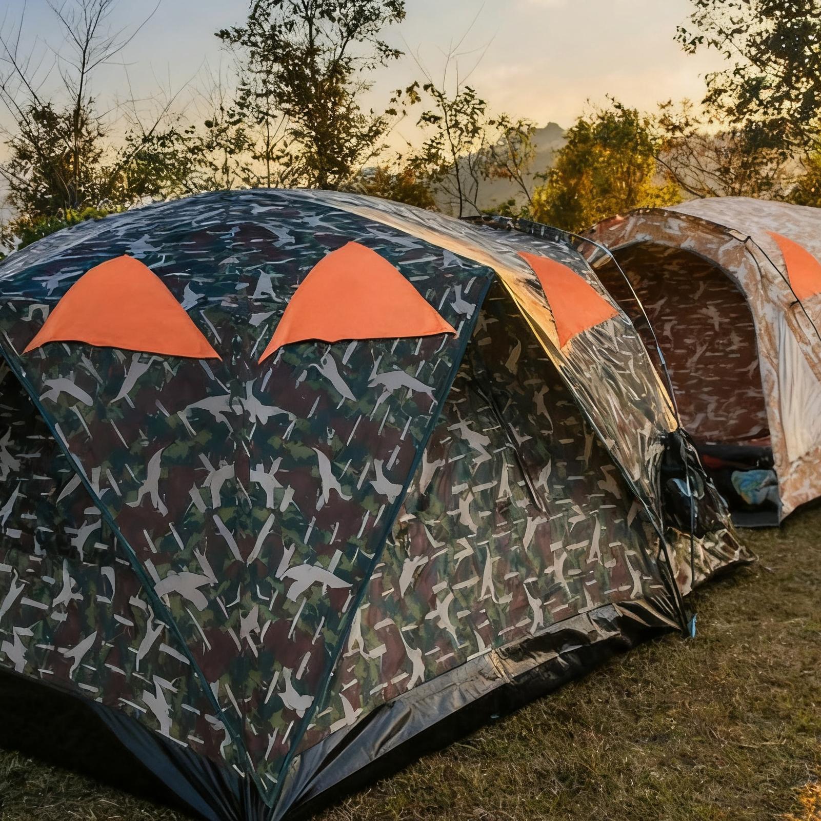 Blaze Orange Blind Panel Magne - đánh giá và giá Outdoor Hunting Tent