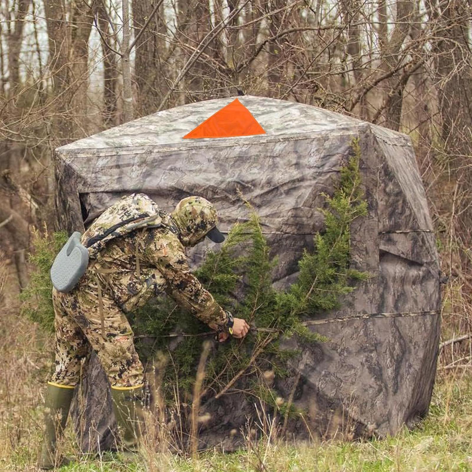 Blaze Orange Blind Panel Magne - đánh giá và giá Outdoor Hunting Tent