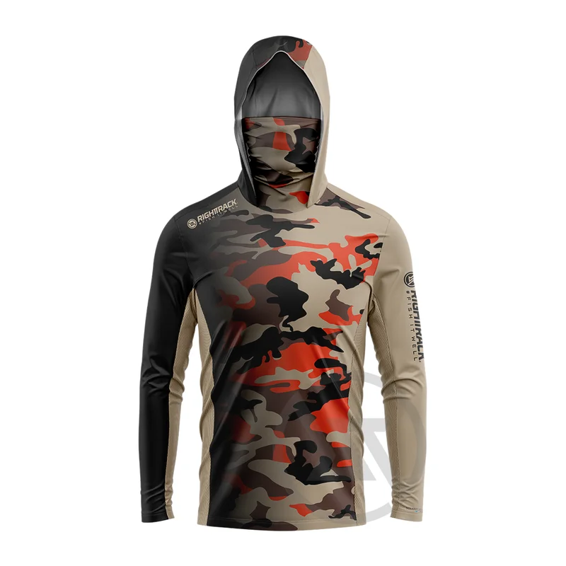 RIGHTTRACK Mask Hoodies Fishin - đánh giá và giá Hunting Outdoor Apparel