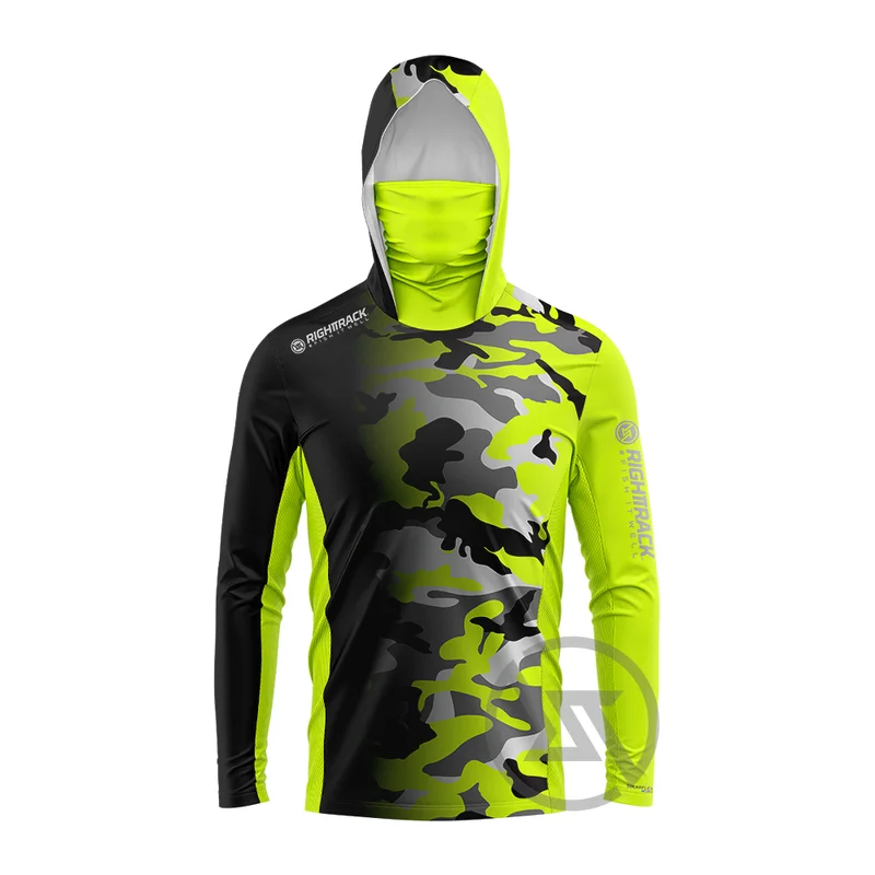 RIGHTTRACK Mask Hoodies Fishin - đánh giá và giá Hunting Outdoor Apparel