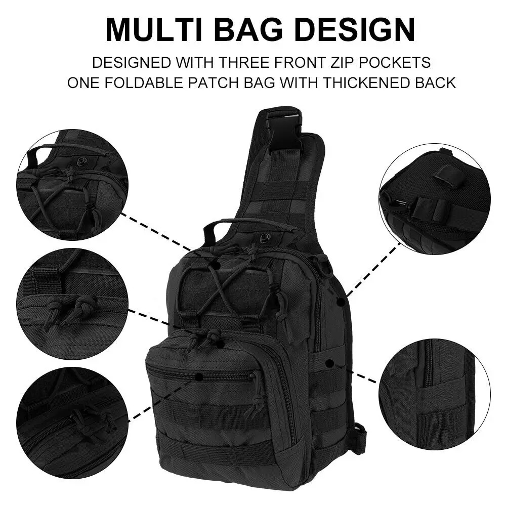 Waterproof Crossbody Chest Bag - đánh giá và giá Outdoor Hunting Bike