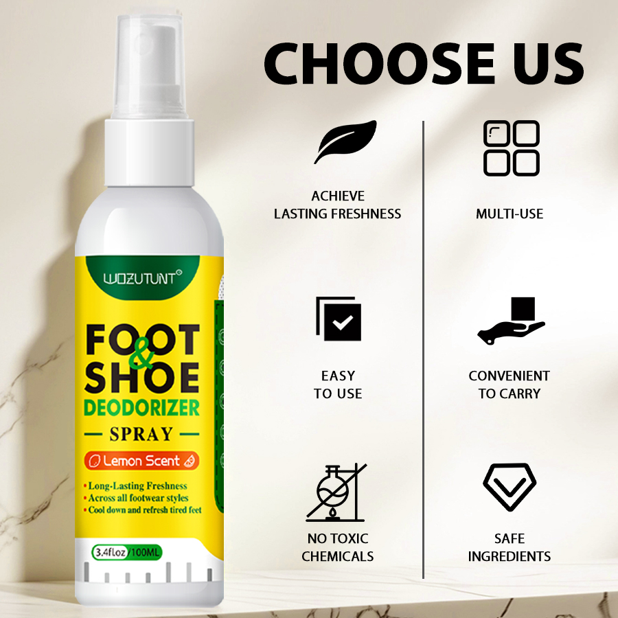 100ml Foot Shoes Deodorizer Sp - đánh giá và giá Scent Eliminator Spray