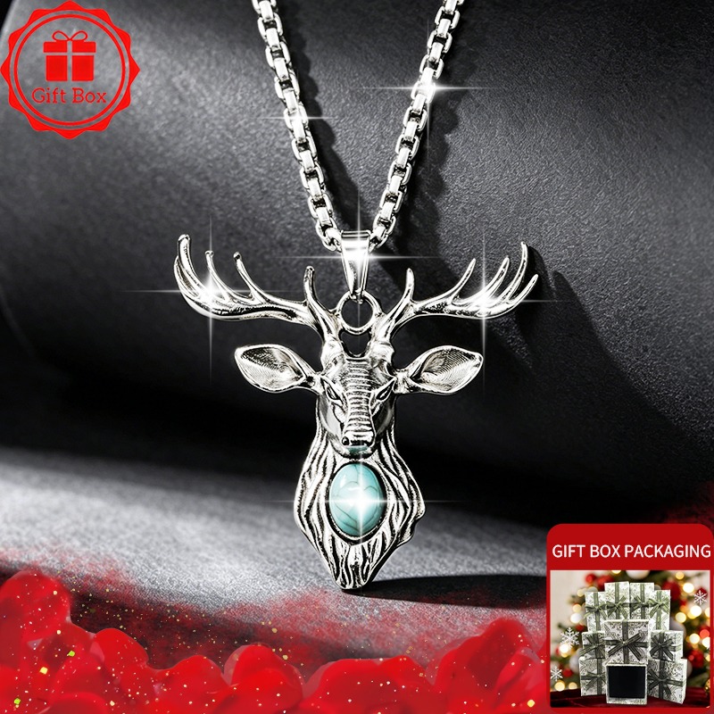 Vintage Stag Deer Head Pendant - đánh giá và giá Elk Bugle Call