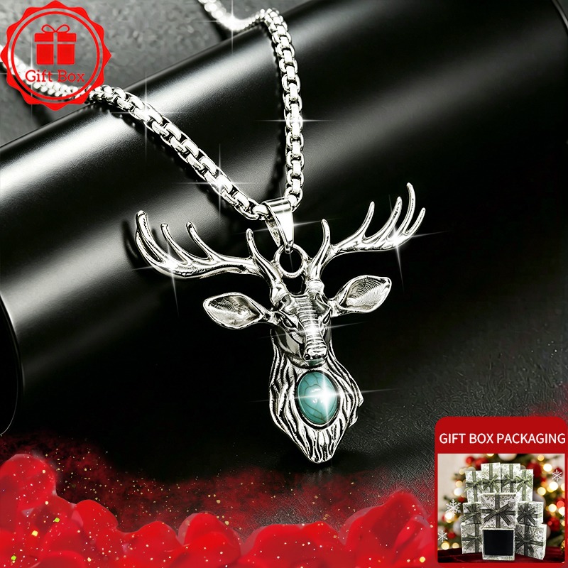 Vintage Stag Deer Head Pendant - đánh giá và giá Elk Bugle Call