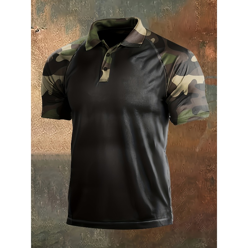 Men's Tactical Camo Polo Shirt - đánh giá và giá Hunting Outdoor Apparel