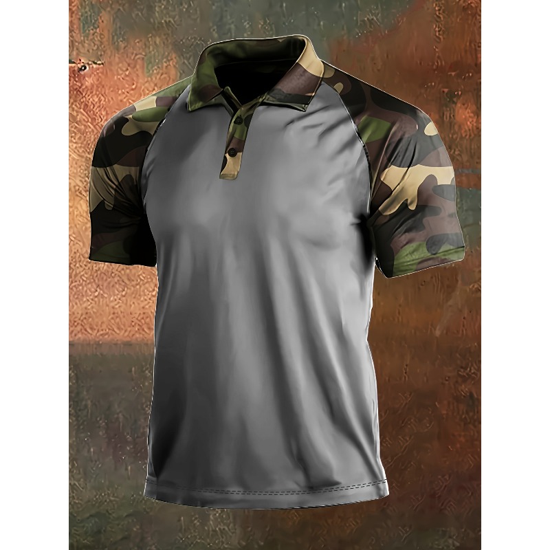Men's Tactical Camo Polo Shirt - đánh giá và giá Hunting Outdoor Apparel