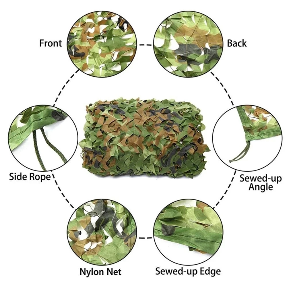 Double Layer  Camouflage Netti - đánh giá và giá Outdoor Hunting Tent