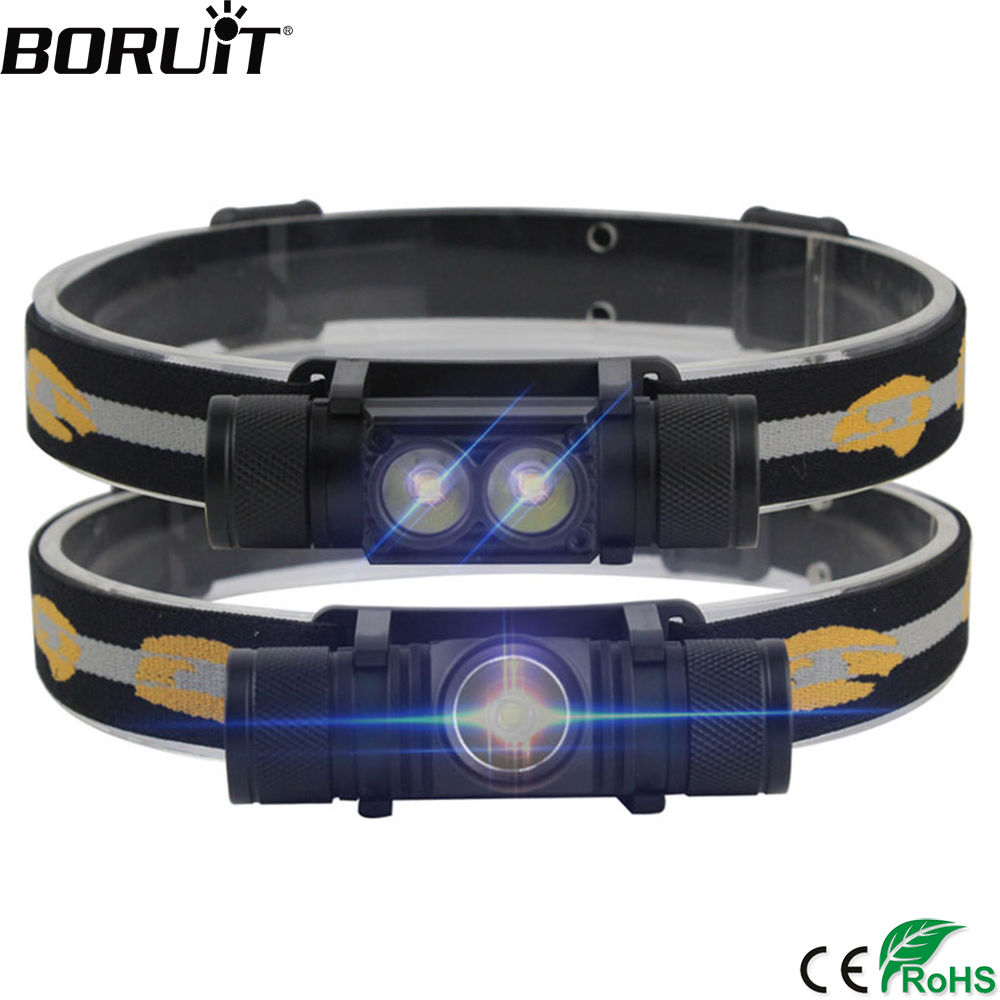 BORUiT LED Mini Headlamp High  - đánh giá và giá Outdoor Hunting Bike