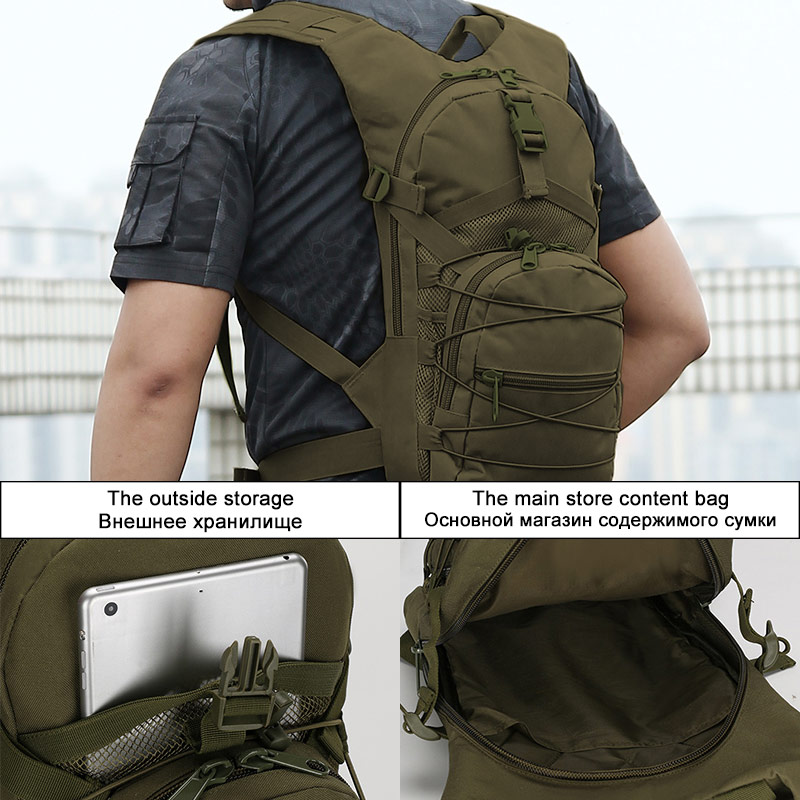 15L Molle Chiến Thuật Ba Lô 80 - đánh giá và giá Outdoor Hunting Bike