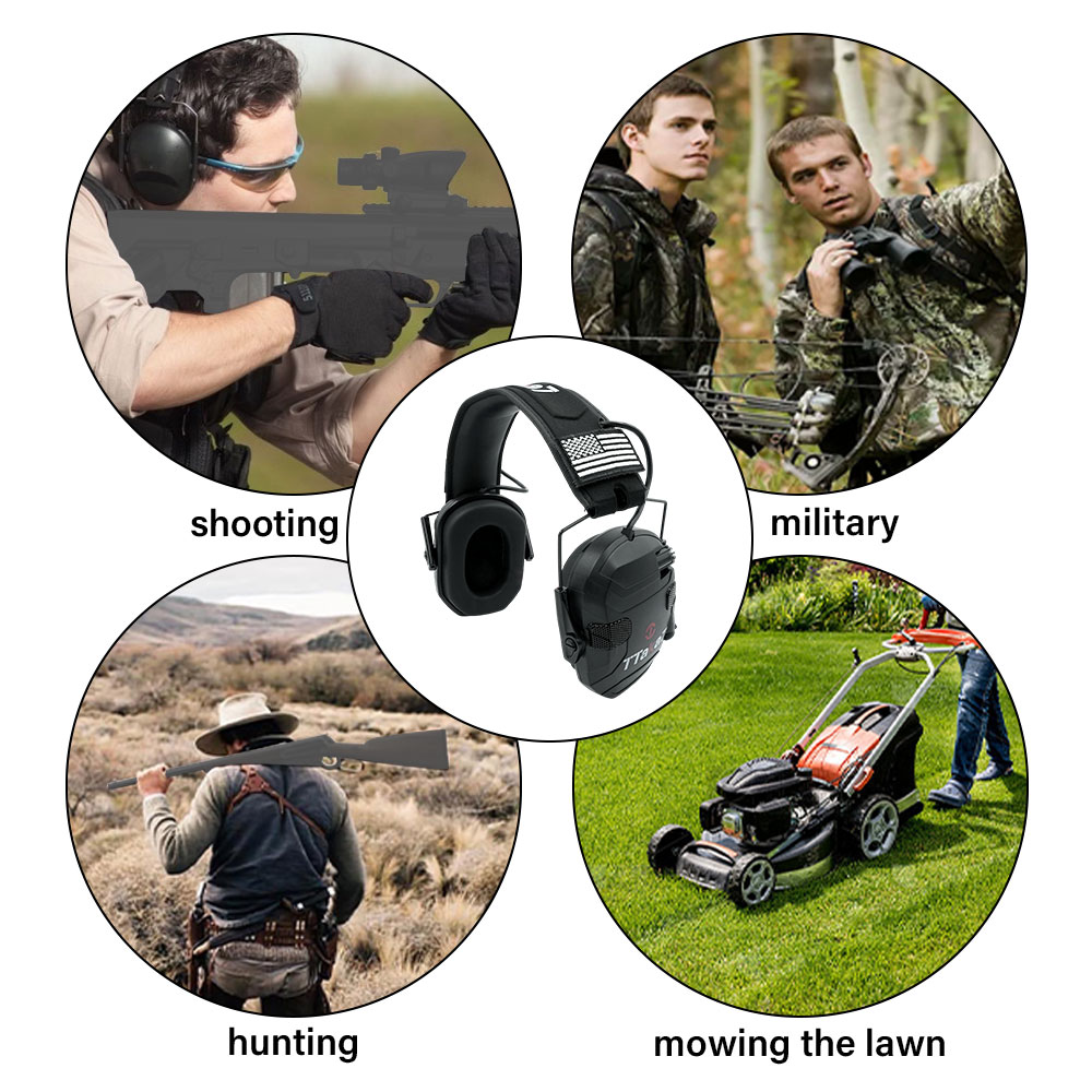 W1/W3 Foldable Electronic Shoo - đánh giá và giá Shooting Ear Muff